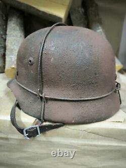 WW2 German original helmet M35. Size 64 Free Shipping