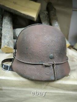 WW2 German original helmet M35. Size 64 Free Shipping