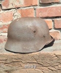WW2 German original helmet M35. Size 66