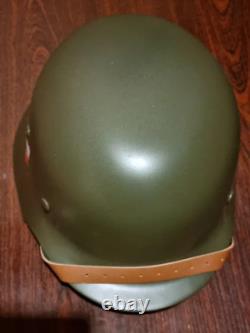 WW2. German original helmet after restoration. Wehrmacht. WWII. WW2