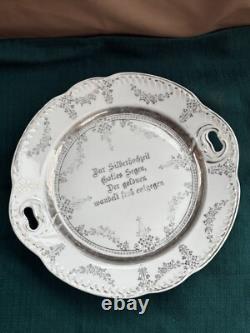 WW2. German porcelain plate
