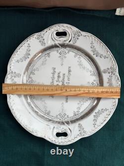 WW2. German porcelain plate