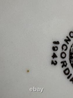 WW2. German porcelain plate. WW2