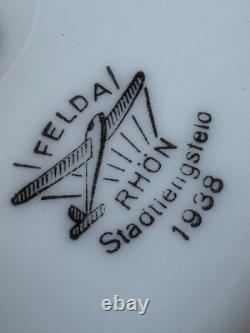 WW2. German porcelain plate. WWII