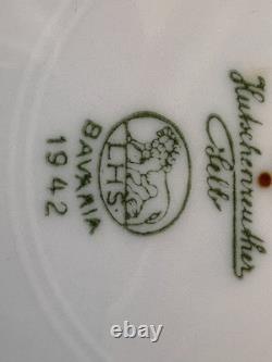 WW2. German porcelain plate. WWII