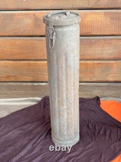 WW2. German shell tube. WWII