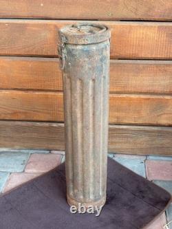 WW2. German shell tube. WWII