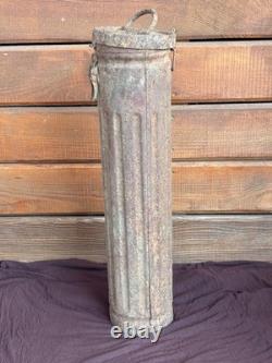 WW2. German shell tube. WWII