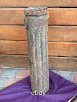 WW2. German shell tube. WWII