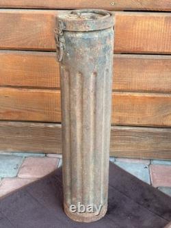 WW2. German shell tube. WWII
