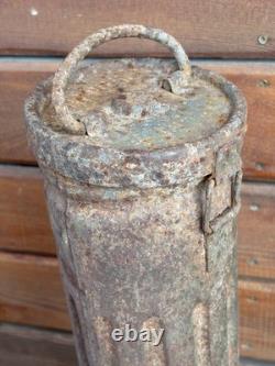 WW2. German shell tube. WWII