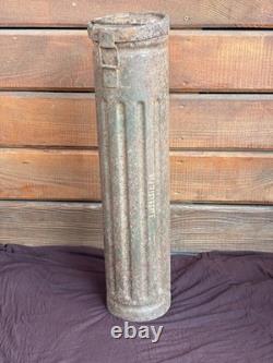 WW2. German shell tube. WWII