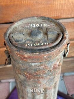 WW2. German shell tube. WWII