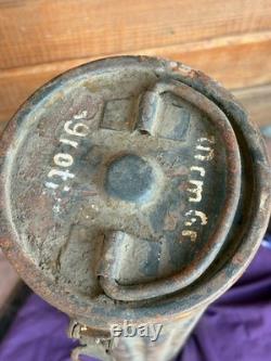 WW2. German shell tube. WWII