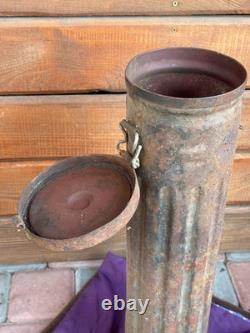 WW2. German shell tube. WWII