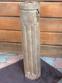 WW2. German shell tube. WWII
