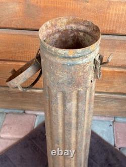 WW2. German shell tube. WWII