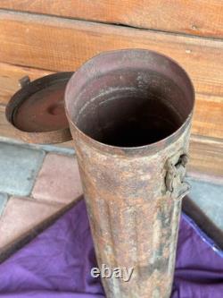 WW2. German shell tube. WWII