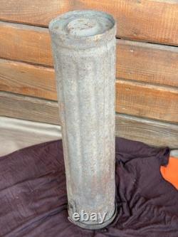 WW2. German shell tube. WWII