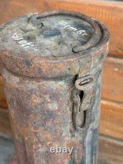 WW2. German shell tube. WWII