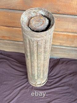 WW2. German shell tube. WWII