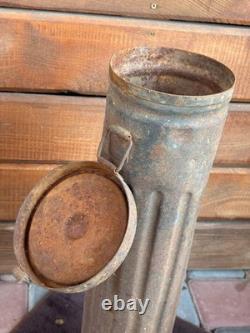 WW2. German shell tube. WWII