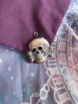 WW2. German silver pendant