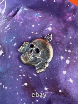WW2. German silver pendant. WWII