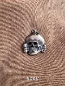 WW2. German silver pendant. WWII