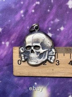WW2. German silver pendant. WWII