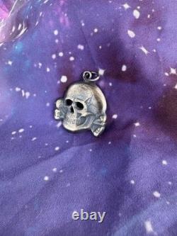 WW2. German silver pendant. WWII