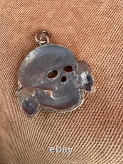 WW2. German silver pendant. WWII
