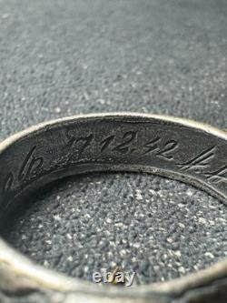 WW2. German silver ring