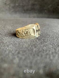 WW2. German silver ring