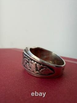 WW2. German silver ring