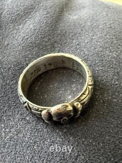 WW2. German silver ring