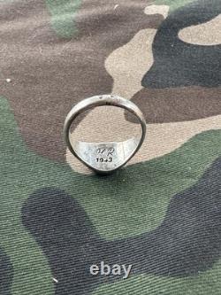 WW2. German silver ring