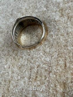 WW2. German silver ring