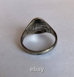 WW2. German silver ring