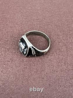 WW2. German silver ring