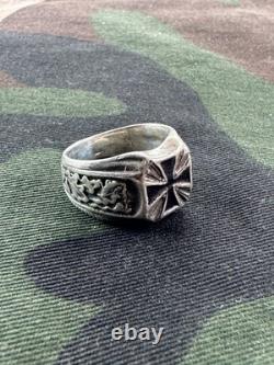 WW2. German silver ring