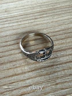 WW2. German silver ring
