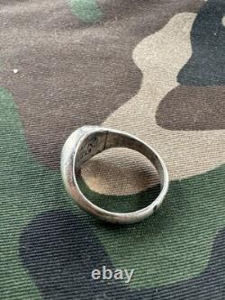 WW2. German silver ring