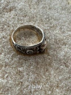 WW2. German silver ring