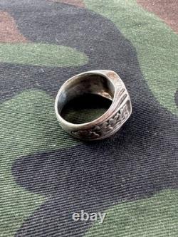 WW2. German silver ring