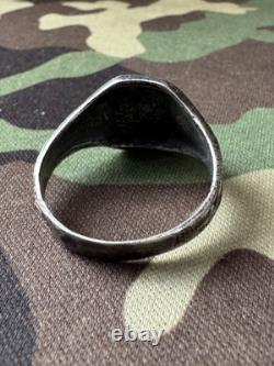 WW2. German silver ring