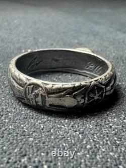 WW2. German silver ring
