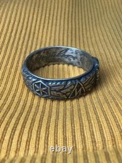 WW2. German silver ring