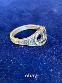 WW2. German silver ring