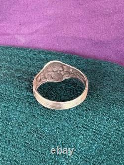 WW2. German silver ring